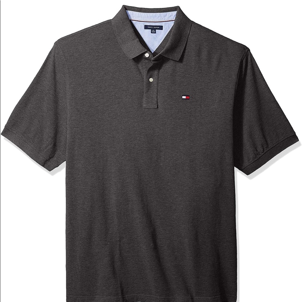 Tommy Hilfiger Grey Polo Shirt